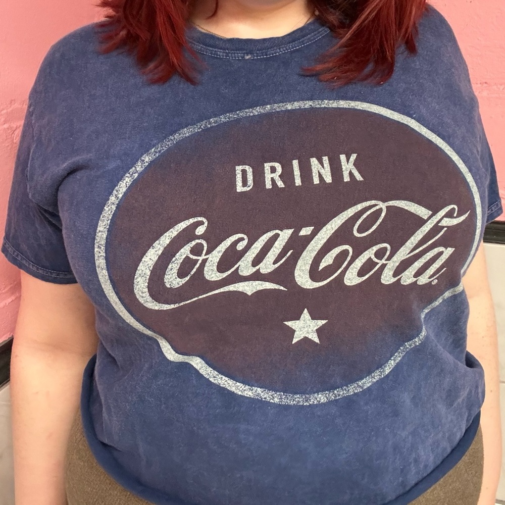 Coca Cola true vintage crop top